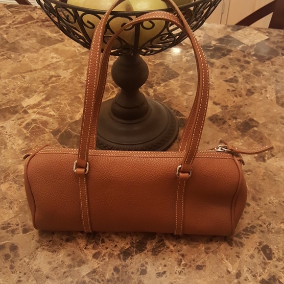 Dooney & Bourke Handbags - Dooney and Bourke Pebble Leather Barrel Bag
